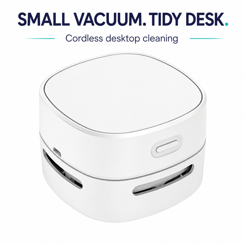 Mini Desktop Vacuum Cleaner For Eraser Dust - Mini Desktop Vacuum Cleaner Cordless Handheld