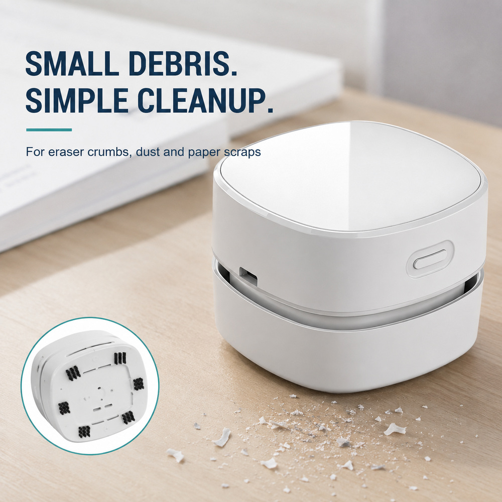 Mini Desktop Vacuum Cleaner Co - Mini Desktop Vacuum Cleaner For Eraser Dust recension och pris