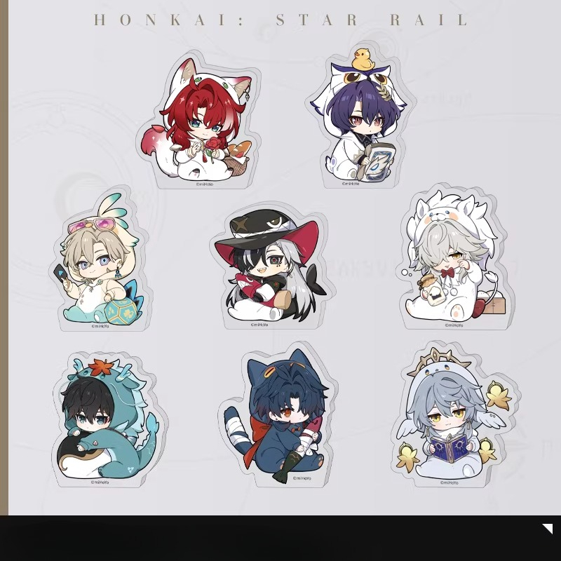 Honkai Star Rail Mini Acrylic  - Desk Accessories recension och pris