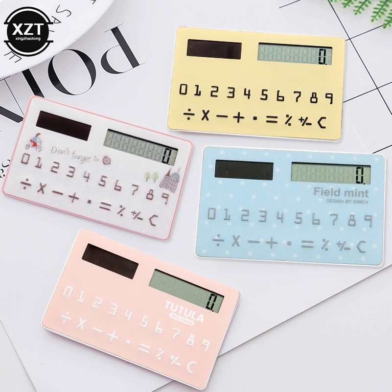 Portable Card Calculator Mini  - Scientific Calculator For Secondary School recension och pris